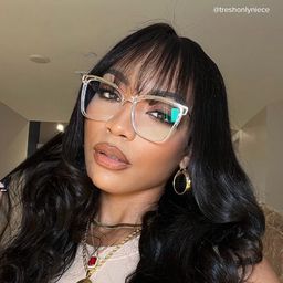 Krystle Cristal Carré lunettes5