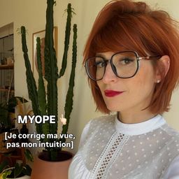 Joana Noir Géométrique lunettes9