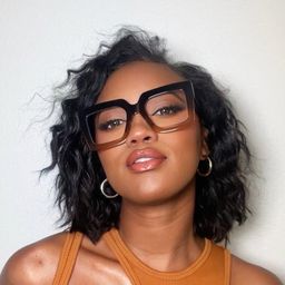 Brandon Marron Carré lunettes5