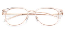 Naranjo Clair Browline lunettes1