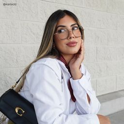 Sophie Vert Géométrique lunettes5