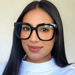 Ebony Noir Carré lunettes9