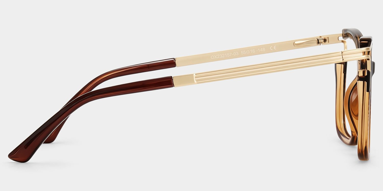 Nuriama Marron Cateye Lunettes5
