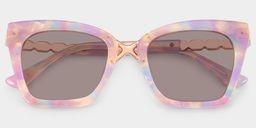 Darlyn Rose Cat-eye lunettes de soleil1