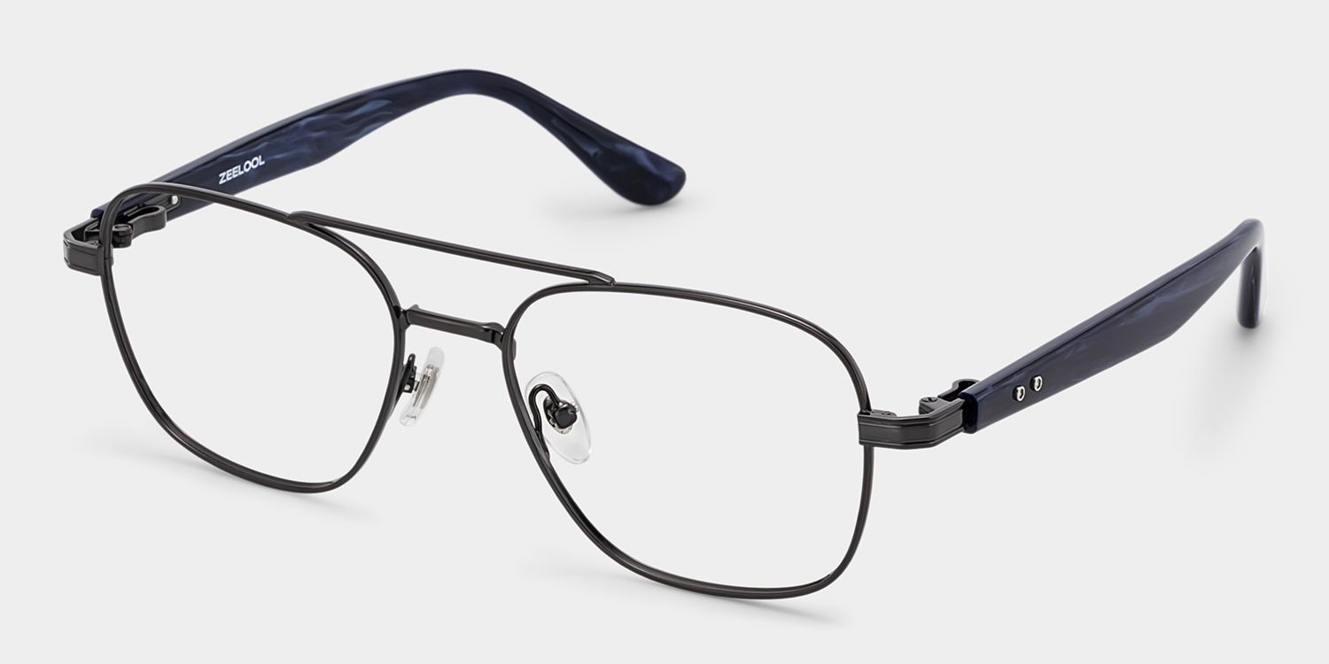 Anderson Lunettes aviateur noires2