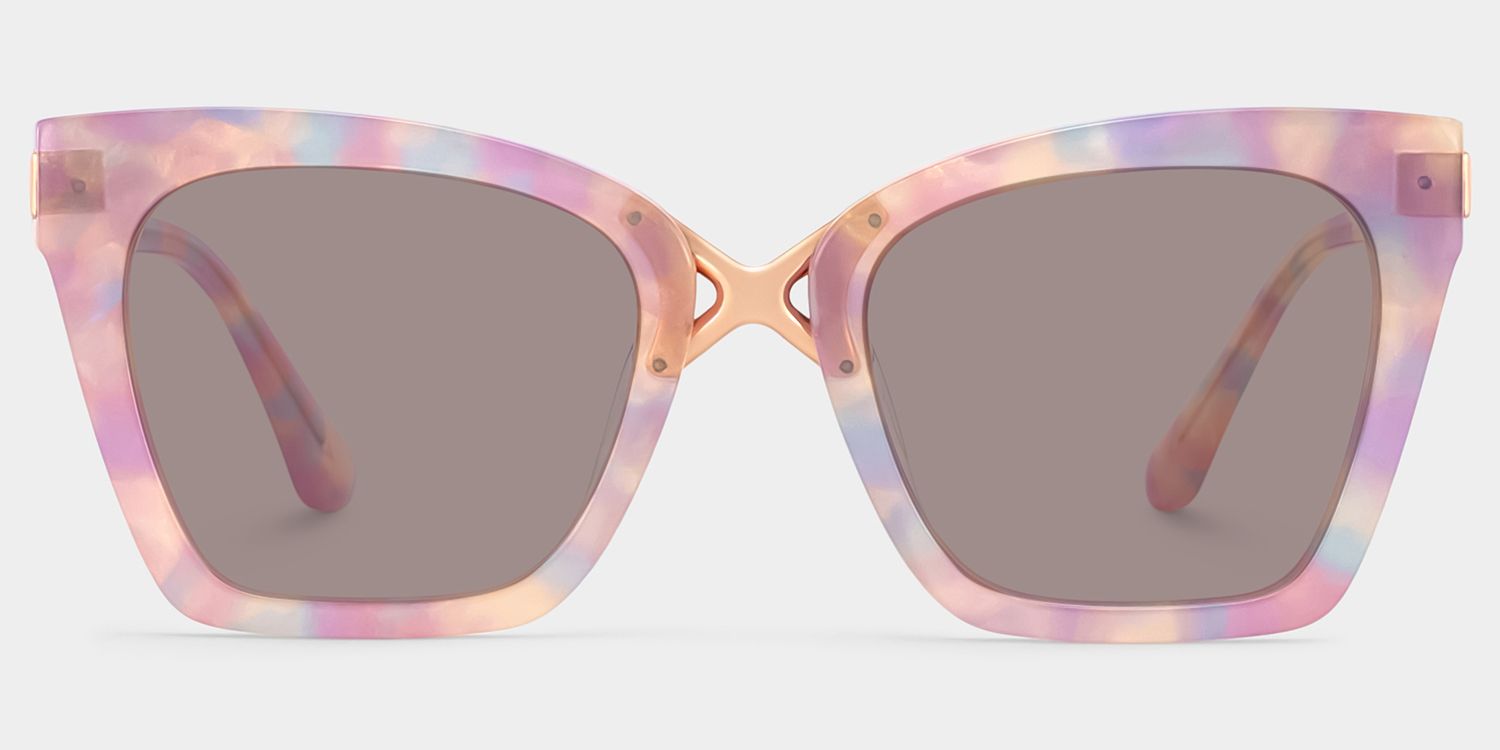 Lunettes de soleil polarisées de conduite Cat Eye Rose Darlyn | ZEELOOL0