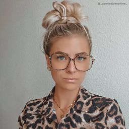 Payton Tortue Géométrique lunettes8