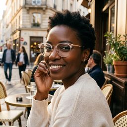 Naranjo Clair Browline lunettes5