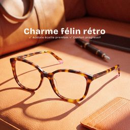 Brady Tortue Papillon lunettes0