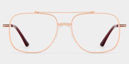 Poppy Or Rose Aviateur lunettes0