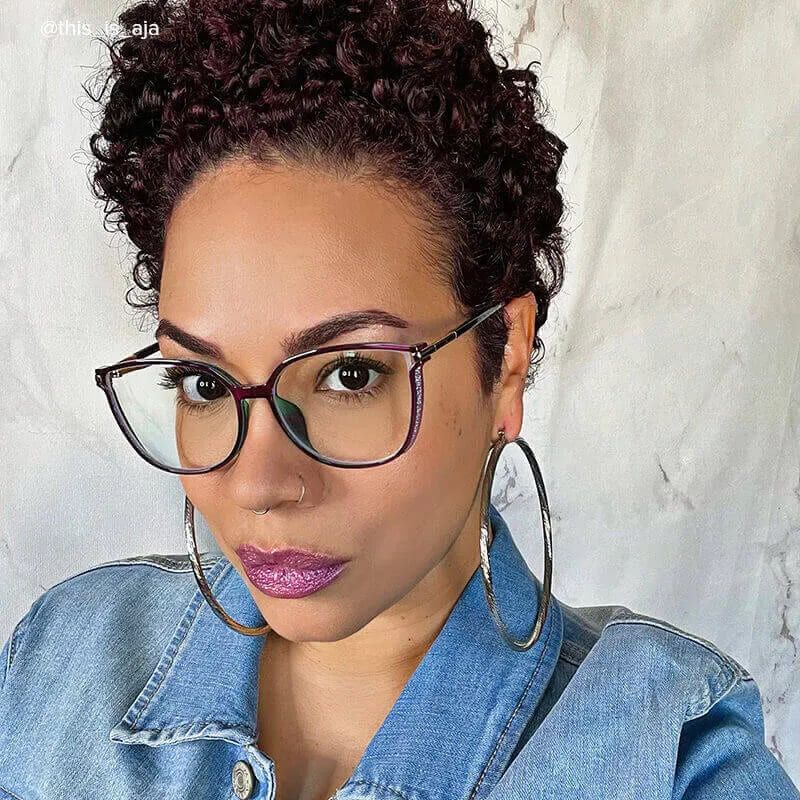 Rodz Violet Carré Lunettes6