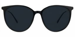 Chanty noir Ronde lunettes de soleil0