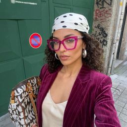 Mackey Rose Papillon lunettes5