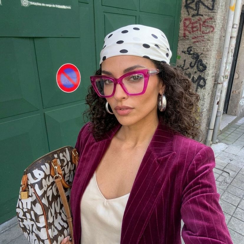 Mackey Rose Papillon lunettes