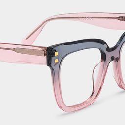 Minguela Gris Rose Carré lunettes5
