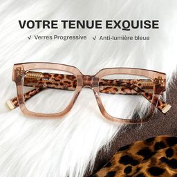 Caius Beige Carré lunettes2