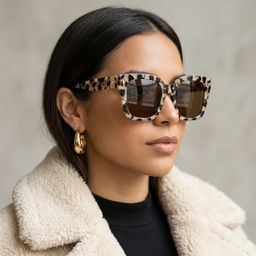 Scicluna Tortue Carré lunettes de soleil6