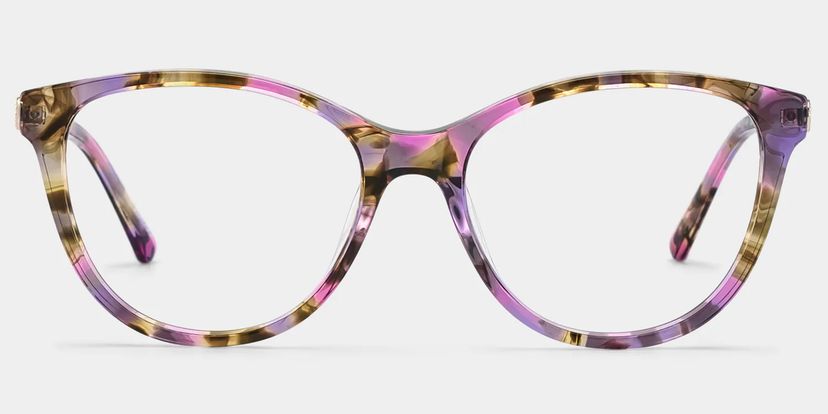 Eli floral Ronde lunettes