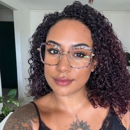 Cordaro Violet-Floral Carré lunettes9