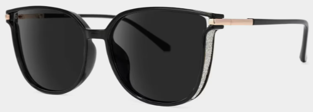 Lunettes de soleil de vue Square Noir Rodz | ZEELOOL1