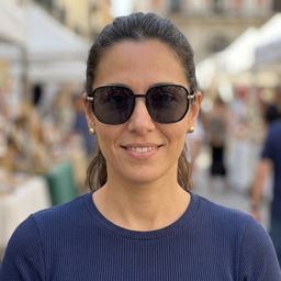 Joana Noir Géométrique lunettes de soleil5