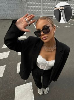 Rodz Noir Carré lunettes de soleil4