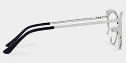 Ellen Argenté Cat-eye lunettes3