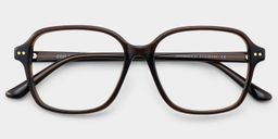 Clementine Marron Carré lunettes2