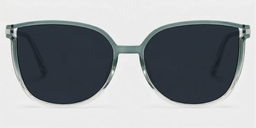 Rodz Vert-Gris Carré lunettes de soleil0