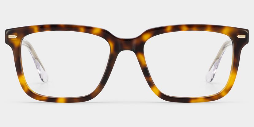 George Tortue Rectangulaire lunettes