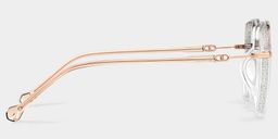 Joana Beige Géométrique lunettes4