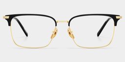 Maxwell Noir Browline lunettes1