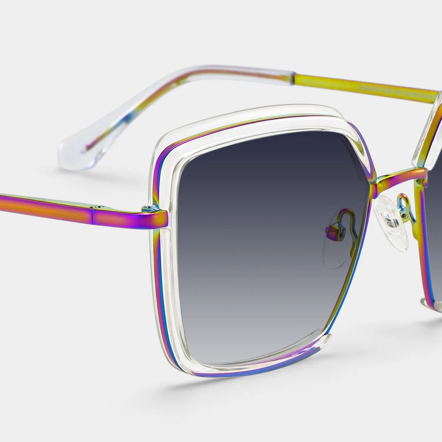 Cordaro Square Cristal Lunettes de soleil pour Femmes et Hommes | ZEELOOL FR4