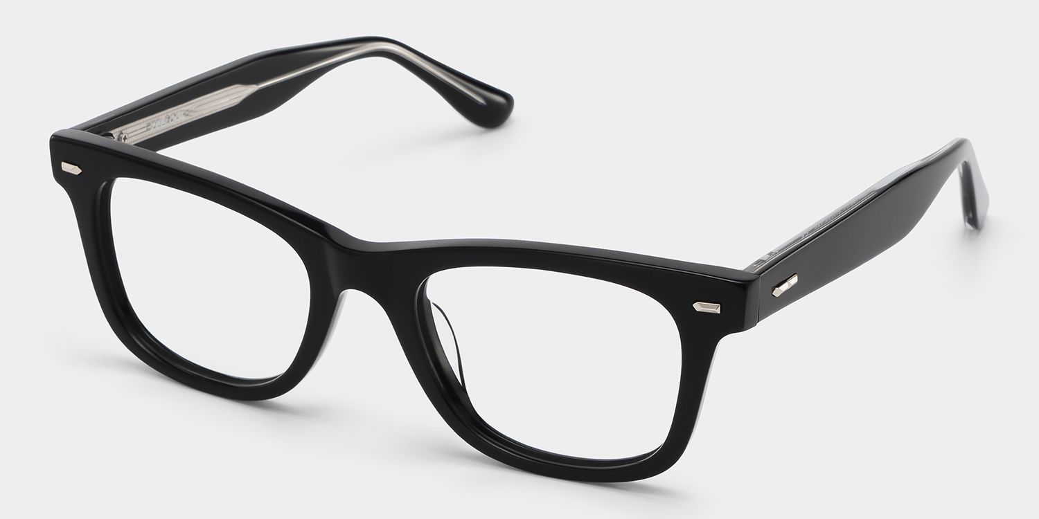Robert Lunettes carrées écaille de tortue3