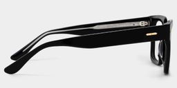 Benjamin Noir Rectangulaire lunettes3