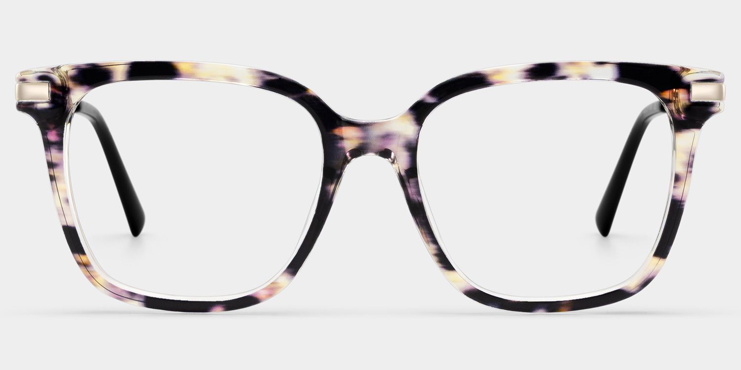 Jacqui Carré Tortue TR90 Lunettes0