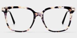 Jacqui Tortue Carré lunettes0