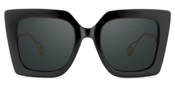 Qatar Noir Carré lunettes de soleil0