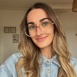 Joana Beige Géométrique lunettes6