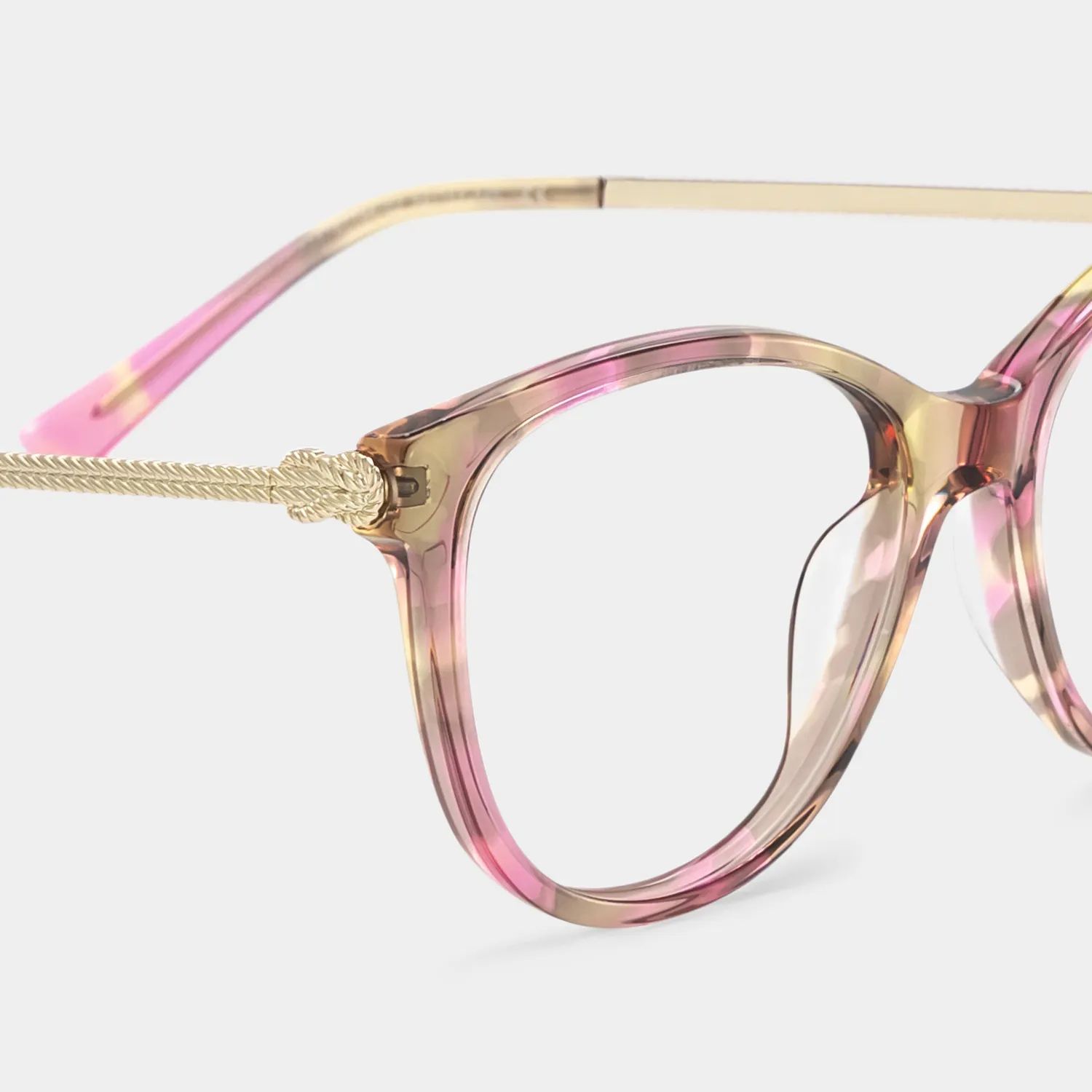 Lunettes rondes florales Eli | Zeelool5