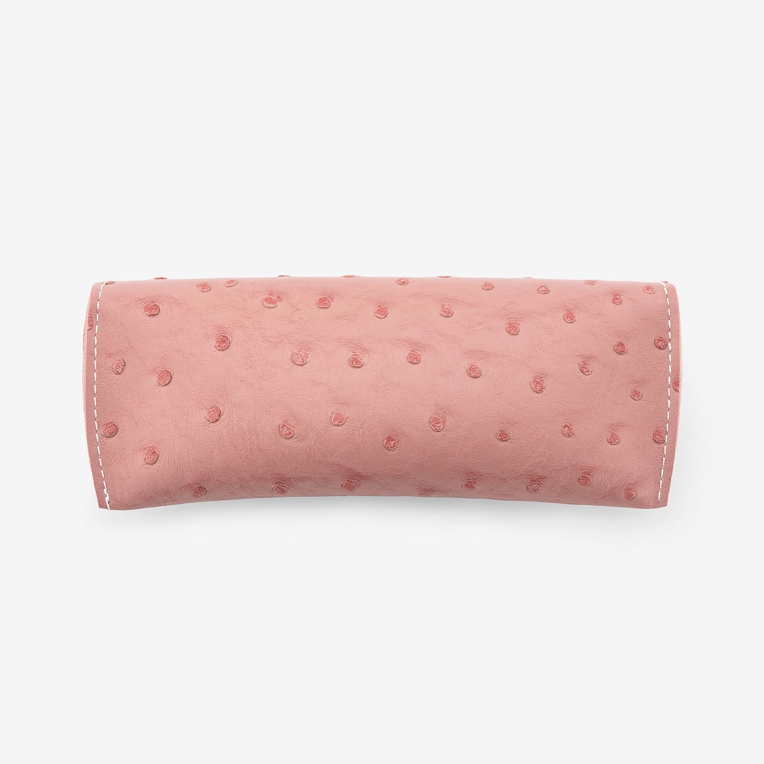 Nécessaire de Lunettes Rose à Motif Autruche2