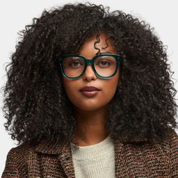 Harrell Vert Carré lunettes6