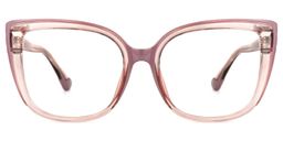 Fenn rose Cat-eye lunettes1