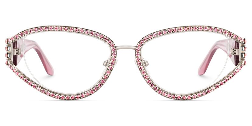 Star Irisé Cat-eye lunettes