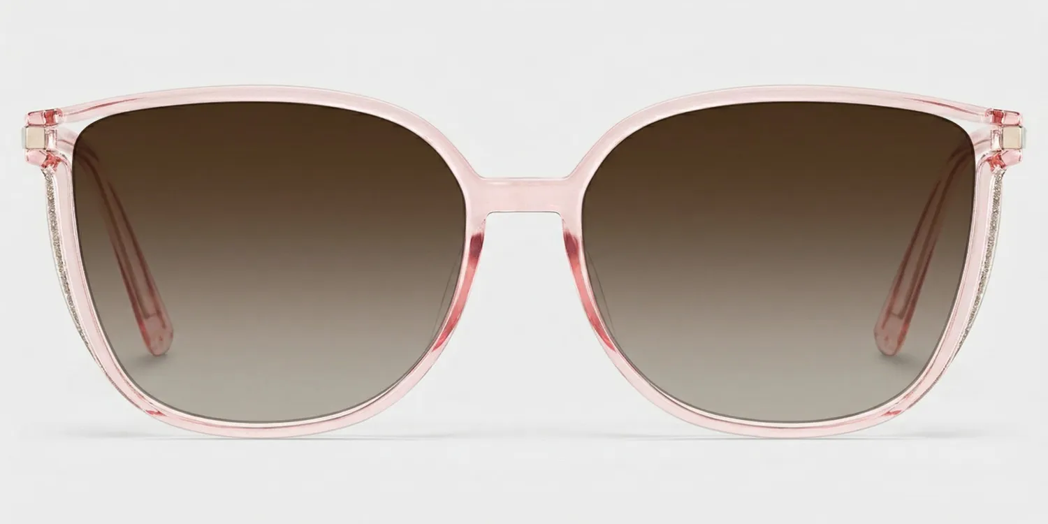 Lunettes de soleil de style Square Rose Rodz | ZEELOOL Découvrir ZEELOOL0