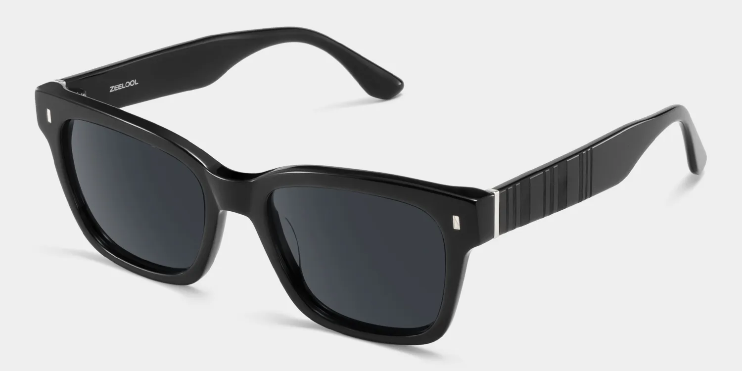 Lunettes de soleil de style Square Noir Pride | ZEELOOL Découvrir ZEELOOL2