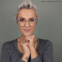 Cordaro Violet-Floral Carré lunettes11