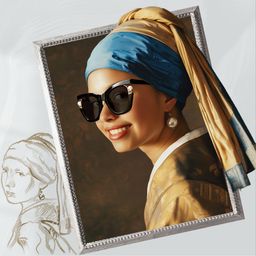 Pearl Noir Cat-eye lunettes de soleil4