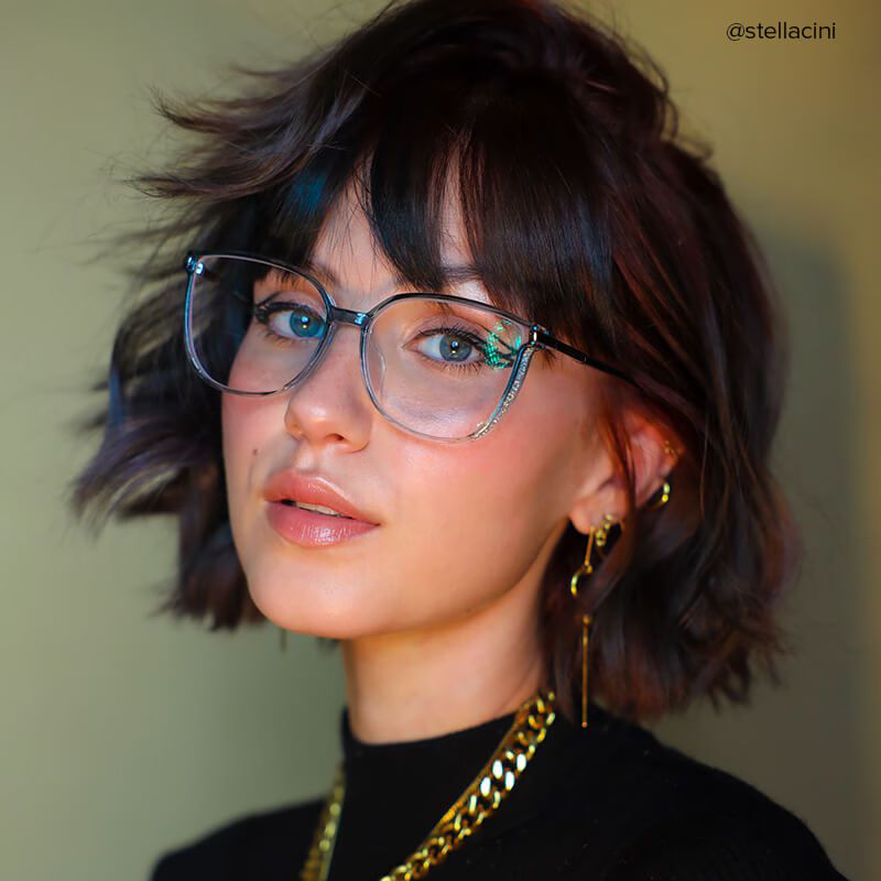 Rodz Vert-Gris Carré Lunettes4