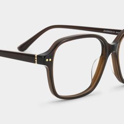 Clementine Marron Carré lunettes5